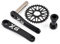 Mountainbike Kurbelgarnitur 170mm 175mm X6 Kurbelgarnitur Narrow Wide Tooth Single Speed Kettenblatt 32T-48T Kurbelarm Set (Color : 40T, Size : 170mm)