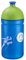 Step by Step Trinkflasche „Soccer Ben“ auslaufsicher, spülmaschinenfest, BPA-frei, für Schule, Kindergarten, heiße und kohlensäurehaltigen Getränke, 0,5L, blau - grün