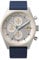 DeTomaso D10 Chrono SOLAR Gray Yellow Grau Gelb Herren-Armbanduhr Analog Solar Armband Blau