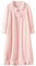 MeiDai Automne Hiver Femmes à Manches Longues Chemise de Nuit Rose Flanelle Chemises de Nuit Filles Robe de Nuit vêtements de Nuit Mignon Corail Polaire (Color : Pink, Size : 3XL)