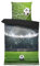 one-home Bettwäsche 135x200 cm Mikrofaser Bettbezug Kinderbettwäsche Fotodruck modern weich und kuschelig für Sommer und Winter geeignet, Farbe:Fußball Stadion grün, Größe:2 teilig 135x200 cm