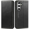 SHIELDON Hülle für Galaxy S24+ Plus 5G, Handytasche [Echtleder] [Kartenfach] [RFID] [Ständer] Stoßfest TPU Innenhülle Lederhülle Klapphülle Kompatibel mit Galaxy S24+ Plus 2024 6,7 - Retro Schwarz