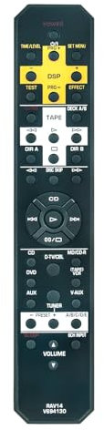RAV14 V694130 Neue Ersatz Fernbedienung passend für Yamaha AV Receiver RX-V420 RX-V420RDS RXV420RDS