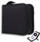 Porta CD Custodia, Dvd Organizzatore, Protable Oxford Panno 40 Dischi CD, Cerniera Custodia Organizer per Dischi Protettivi per Viaggi in Auto, Nero