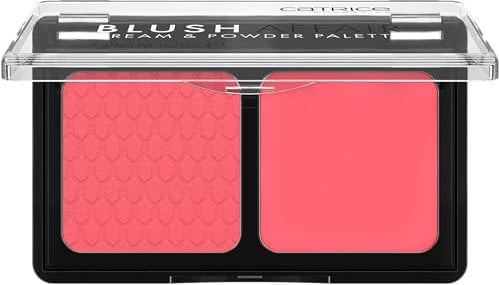 Catrice Blush Affair Cream & Powder Palette, Rougepalette, Nr. 010, Rot, 1 Rot-Töne, sofortiges Ergebnis, vegan, ohne Konservierungsstoffe, ohne Parabene, ohne Mikroplastikpartikel, 1er Pack (6g)