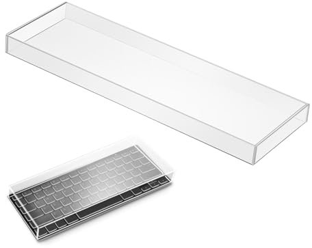 Angoily Keyboard Covers Keyboard Case Monitor Storage Protector Keyboard Supplies Keyboard Dust Cover Keyboard Cover Anti Cat Laptop Keyboard Cover Mechanical Keyboard Cover Acrylic