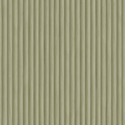 Holden Eastern Horizons Bevel Slat Wood Effect 3D Japanese Minimalist Design Wallpaper for Living Rooms, Bedrooms, Dining Rooms Sage (13830)