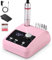 Torno Para Uñas, 6 en 1 Torno Para Uñas Profesional, 45,000 rpm Torno Uñas, Lima Electrica Uñas con pedal, Drill Para Uñas Profesional, Torno Uñas Profesional, Regalos para familiares y amigos