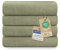 Blumtal Premium Frottier Handtücher Set 4 teilig 100% Baumwolle - Oeko-TEX zertifiziertes Towel 4X (50x100 cm) - Ultra saugstarkes Frottier Handtücher Set waschbar °60 - Towel - Handtuch Grün