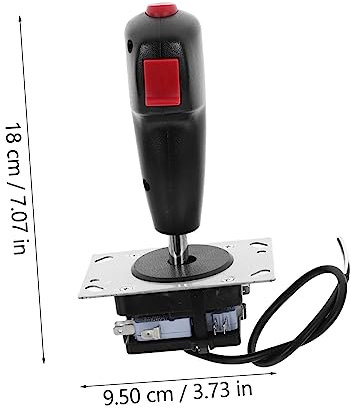 HAWILLOSCH Flying Rocker Handle for Game Stick One Handed Controller Vibration Function Game Accessories for Joystick and Joystick