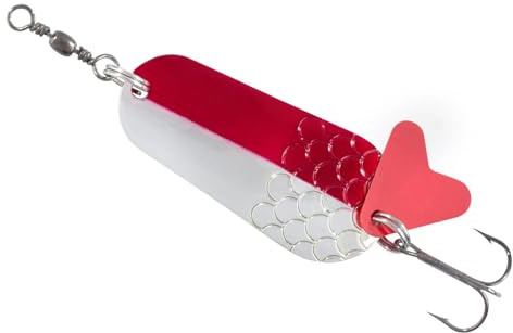 Balzer Colonel Classic Blinker Curvy - 1 Metallköder, Gewicht:16g, Farbe:Silber-rot