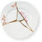 Seletti Kintsugi Assiette à fruits en porcelaine et or 24 carats mod. 1