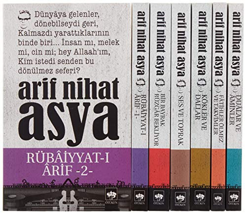Arif Nihat Asya Siir Seti ( 7 Kitap ) Özel Set