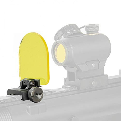 ACEXIER Airsoft Riflescopes lens protector Airsoft Red Dot Sight Scope RiflescopeTransparent Bulletproof Lens Protector