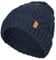 mh michael heinen Damen Strickmütze, Beanie, Fleece Fütterung, schnell trocknend, dehnbar, OneSize Navy OS