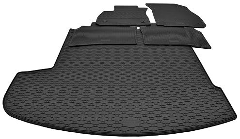 Mattenprofis Gummimatten + Gummi Kofferraumwanne Set kompatibel mit Opel Insignia B II Sports Tourer ab 2017 GKK