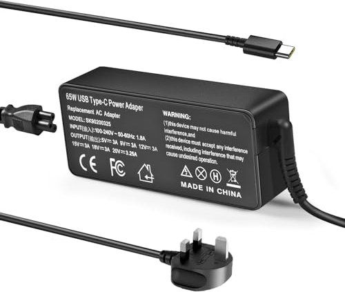 USB C Laptop Charger, 65W Fast Computer Charger for Acer Chromebook Spin, HP Lenovo Dell Asus Samsung Google Chromebook Laptop