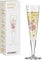 RITZENHOFF 1071020 Champagnerglas 200 ml - Serie Goldnacht Nr. 20 - Edles Designerstück mit Echt-Gold - Made in Germany