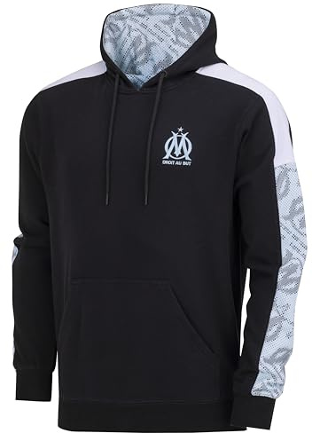 OLYMPIQUE DE MARSEILLE Sweat Shirt Capuche Om - Collection Officielle