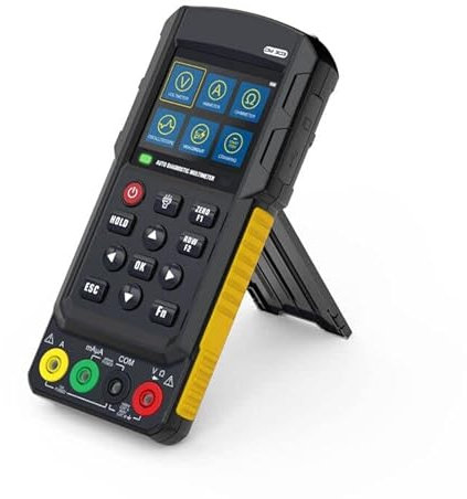 Multimetro oscilloscopio portatile, DM303 Multimetro universale diagnostico per auto Penna per test del rilevatore di linea di frequenza del segnale analogico