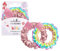 invisibobble Kids Too good to be blue, Bunter Scrunchie & Spiralhaargummi für Kinder, Maximaler Halt, Sanft zum Haar, Mädchen Haargummi, 2 Stück