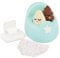 LullaBaby – Töpfchen Baby Puppenzubehör – mit 2 Geräuschen – Windel, Tücher, Plüsch – für 36 cm Baby Puppe – Spielzeug für Kinder ab 2 Jahren – Sternchen-Windel