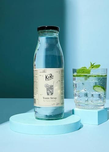KoRo - Concentrato per acqua tonica 500 ml - Per la produzione di bevande - Per cocktail, long drink e mocktail - Sapore dolce e leggermente amaro
