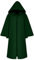 SEAUR Umhang mit Kapuze Darth Vader Mittelalter Umhang Cape Jedi Hoodies Robe Kostüm Cape Kostüm für Party Halloween Grün M