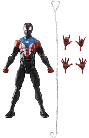 Marvel Legends Series Gamerverse Miles Morales Boricua-Anzug Spider-Man Action-Figur