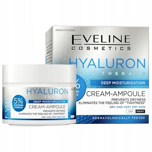 Eveline Cosmetics Creme-Ampulle Hyaluron Therapy Tag/Nacht 50ml