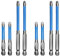 Bamyli 8 x Elektriker Schraubendreher Bit, Magnetische Kreuzs,4Pcs 65mm, 4Pcs 110mm Lang Schraubendreher Bit