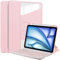 Tablet travel Compatible with iPad Air 11 (M2) 2024/for iPad Air 5th Generation 10.9“2022 Case with Keyboard Compatible with Air 4th Gen 10.9 Inch 2020/Pro 11 2018, Swivel Stand Folio Flip Smart Tab