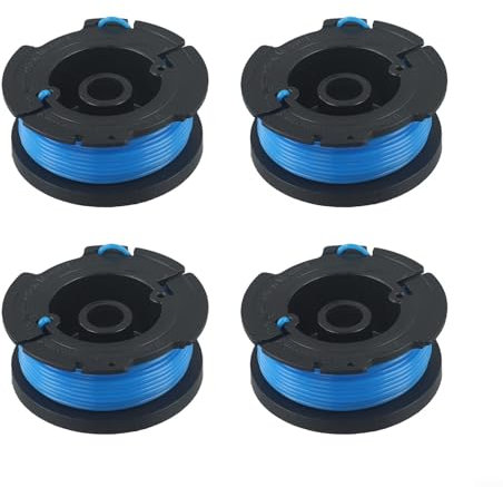 FACAIIO Bobine de fil de rechange de 10m coupe-bordures pour Black & Decker, Bobine de fil pour coupe-bordures BCSTA536, Fil à alimentation automatique de 1,5 mm