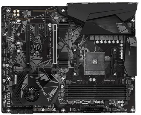 Motherboard Fit For Gigabyte X570 GAMING X Motherboard Support 3600X 5600G 5600X 5700X 5800X3D 5950X CPU DDR4 4400MHz M.2 NVME HDMI AM4 Mainboard