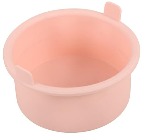 STAHAD 500cc Silicone Wax Melt Liners Non-stick Wax Warmer Pot Inner Bowl Heat-resistant Heater Replacement Part for Easy Cleaning and Sturdy Use in Home