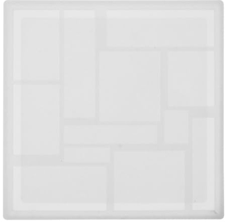 Toyvian Moule Silicone Puzzle Géométrique Résistant la Déchirure, Facile à Utiliser, pour DIY et Travaux Manuels en Résine Cristal Blanc