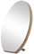 Kleine Wolke Kosmetikspiegel Clever Mirror, Größe: 15 x 21 x 1,5 cm, Material: Glas/ Bambus