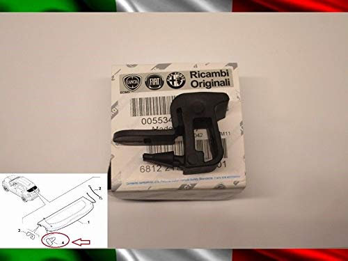 GANCIO SUPPORTO GOMMINO CLIP MENSOLA CAPPELLIERA BAULE nuovo ORIGINALE DESTRO DX