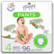 Bella Baby Happy Windel Pants Gr.4 Maxi, 4er Pack (4 X 24 Stück): Höschenwindeln Für Kinder 8-14 Kg, Ideal Beim Töpfchentraining…