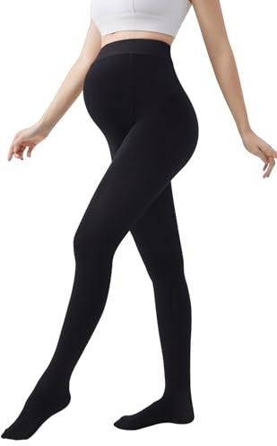 MANCI Collant de Maternité - Collant de Grossesse Avec Légère Compression Anti-Fatigue 320 Deniers