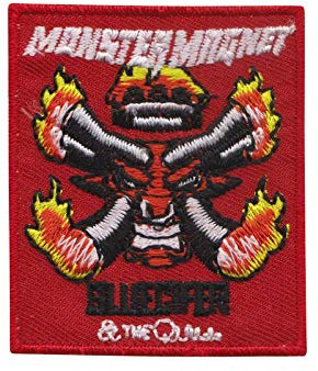 SigitasTrading Monster Magnet Rockband_1 Aufnäher Besticktes Patch zum Aufbügeln Applique