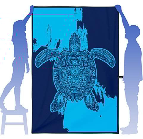 OCOOPA Mikrofaser Strandtuch - Extra großes 200x145 cm Schnell Trocknendes, Weiches, Leichtes, Pflegeleicht, Kompaktes, Sandfreies Handtuch, Perfekt für Strand Schwimmen