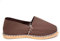 Alpargata Yute ESPARDEÑAS Playera Calle Zapatilla Lona Esparto MARRÓN - 44