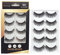 3D Faux Cils Naturel, 10 Paires 2 Styles Fait à la Main Faux Cils Épais, Professionnel Cils, De Longs Faux Cils, Fauxcil, MainDes Faux Cils, Professionnel Cils Réutilisable Noir Pour Femmes Maquillage