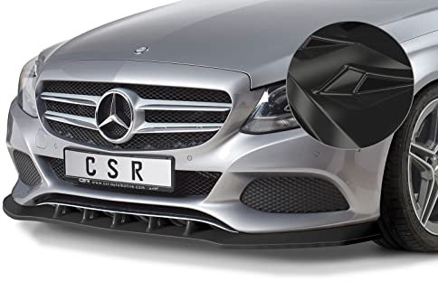 CSR-Automotive Cup-Spoilerlippe Front Schwarz Glänzend mit ABE für Mercedes Benz C-Klasse 205 CSL482-G