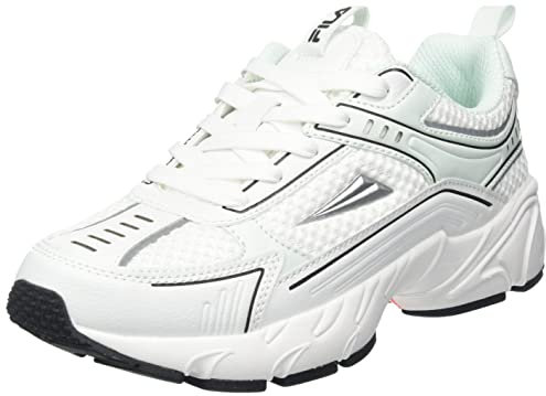 FILA Damen 2000 Stunner wmn Sneaker, White-Hint of Mint, 40 EU Schmal