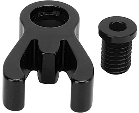 Faltrad Vorbau Fänger Fahrrad Vorderrohr Befestigungsschnalle für Brompton 3sixty(Schwarz)