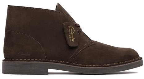 Clarks Desert Bt Evo - Uomo, Dark Brown Suede,