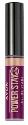 Avon Power Stay Lip Stain Smooch Proof for up to 10 hours of Comfortable Staying Power and a Satin Matte Finish, 3ml