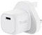 Trust Maxo USB-C Fast Charger Plug UK 20W PD, USB Type C Wall Charging Power Adapter (no Cable) for iPhone 14/14 Pro /14 Pro Max, Samsung S23 S22 S21 S20, iPad Mini/Air/Pro, Tablets - White